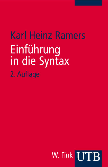 Einführung in die Syntax - Karl H Ramers