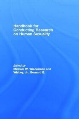 Handbook for Conducting Research on Human Sexuality - 