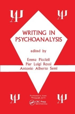 Writing in Psychoanalysis - 