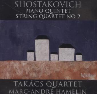 Piano Quintet + String Quartet No.2. Klavierquintett g-Moll + Streichquartett Nr.2 A-Dur, 1 Audio-CD, 1 Audio-CD - Dmitrij Schostakowitsch