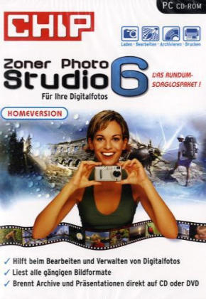 Zoner Photo Studio 6 Home, CD-ROM