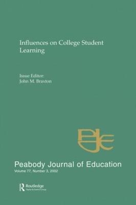 Influences on College Student Learning - 