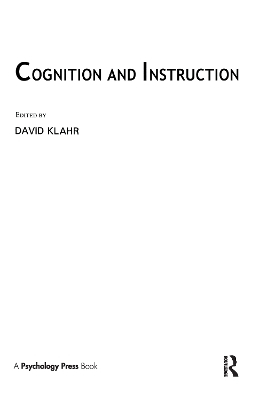 Cognition and Instruction - 