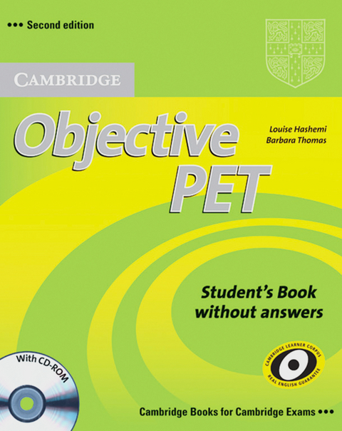 Objective PET For Schools Pack - Louise Hashemi, Barbara Thomas