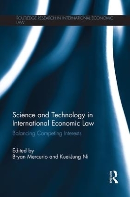 Science and Technology in International Economic Law - 