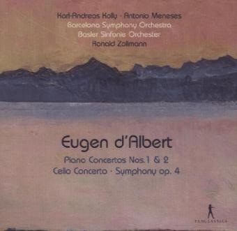Klavierkonzerte Nr. 1 & 2 / Cellokonzert / Sinfonie Op. 4, 2 Audio-CDs - Eugen D'Albert