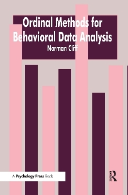 Ordinal Methods for Behavioral Data Analysis - Norman Cliff