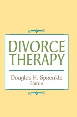 Divorce Therapy - Phd Figley  Charles