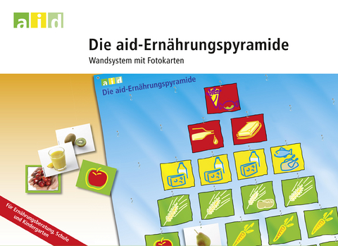 Die aid-Ernährungspyramide - Wandsystem mit Fotokarten - Ingrid Brüggemann, Maria Flothkötter, Susanne Illini