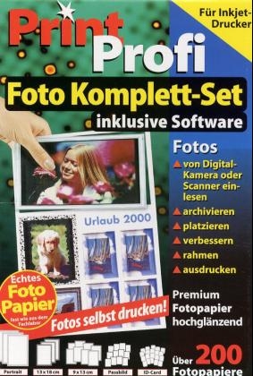 PrintProfi Foto Komplett-Set, 1 CD-ROM