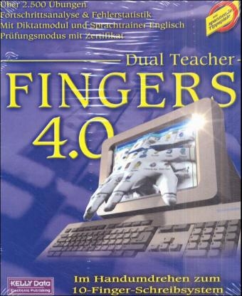 Fingers Dual Teacher 4.0, 1 CD-ROM