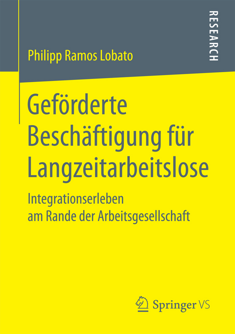 Geförderte Beschäftigung für Langzeitarbeitslose - Philipp Ramos Lobato