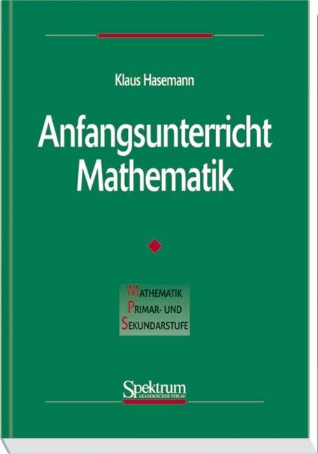 Anfangsunterricht Mathematik - Klaus Hasemann