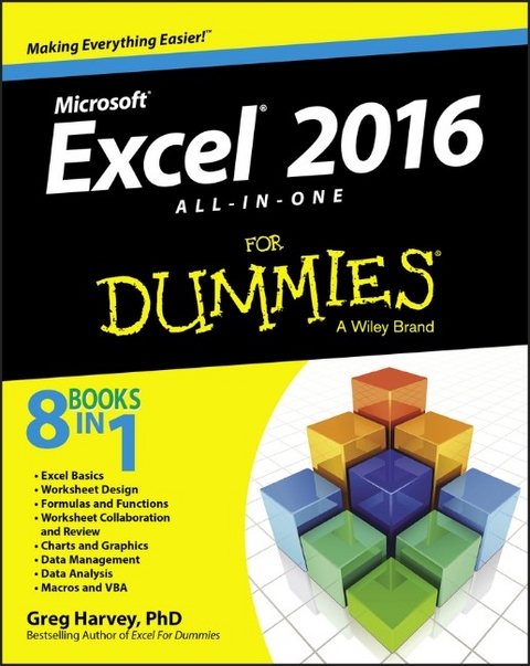 Excel 2016 All–In–One For Dummies - G Harvey