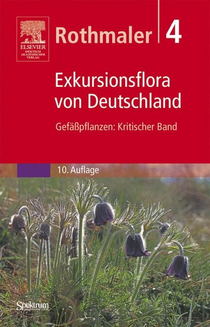 Rothmaler - Exkursionsflora von Deutschland. Bde. 1-4: Gesamtwerk. (1994-2005) / Rothmaler, Exkursionsflora von Deutschland, Band 4: Kritischer Band - Eckehart J. Jäger, Klaus Werner