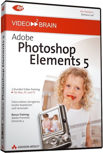 Photoshop Elements 5.0 - Das Video-Training auf DVD -  video2brain, Barbara Luef