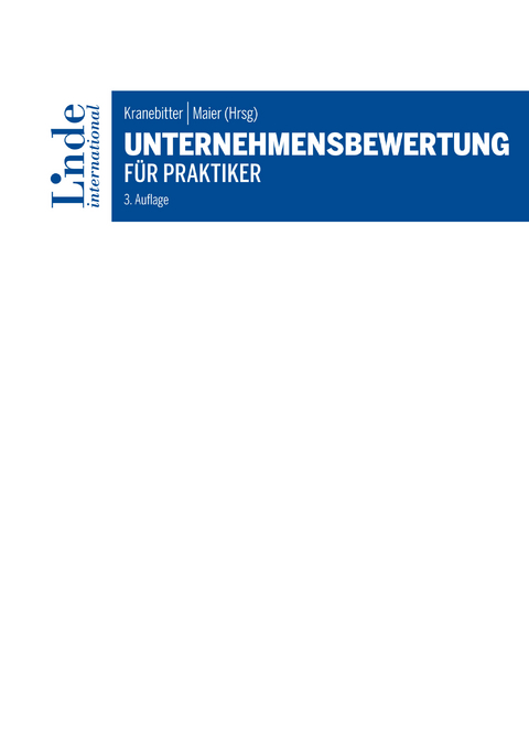 Unternehmensbewertung für Praktiker - 