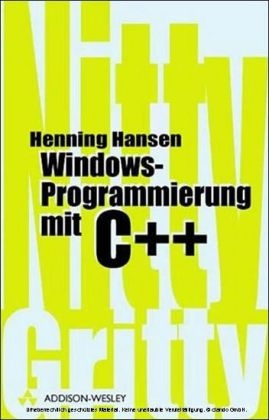 Windows-Programmierung mit C++ - Henning Hansen