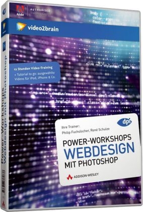 Power-Workshops Webdesign mit Photoshop - Video-Training -  video2brain, Philip Fuchslocher, René Schulze