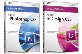 Adobe Photoshop CS3/Adobe InDesign CS3 - Bundle - Video-Training -  video2brain, Christoph Grüder
