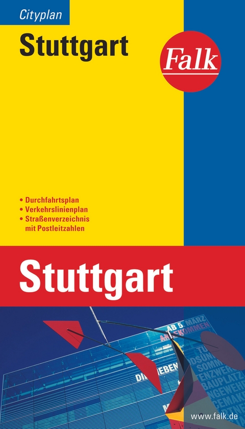 Falk Cityplan Stuttgart 1:20.000