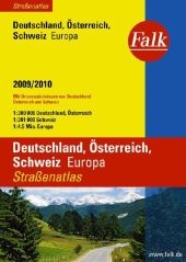 Falk Straßenatlas Deutschland /Österreich /Schweiz /Europa 2009/2010