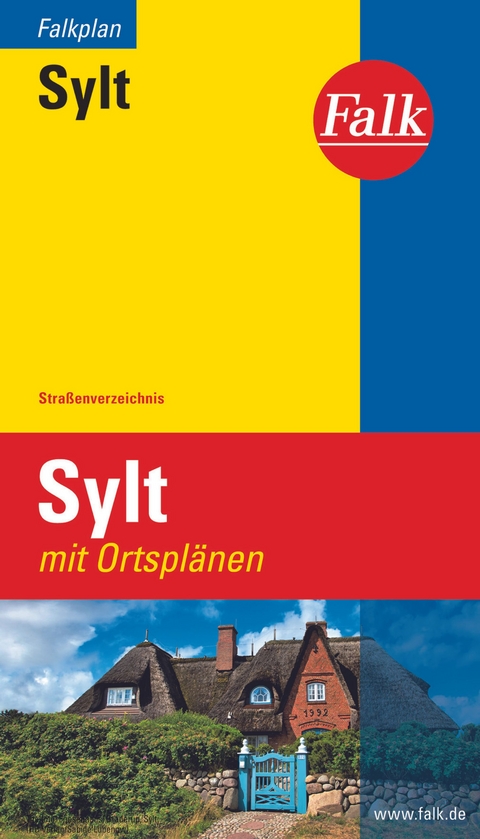 Falk Touristplan Sylt 1:40.000