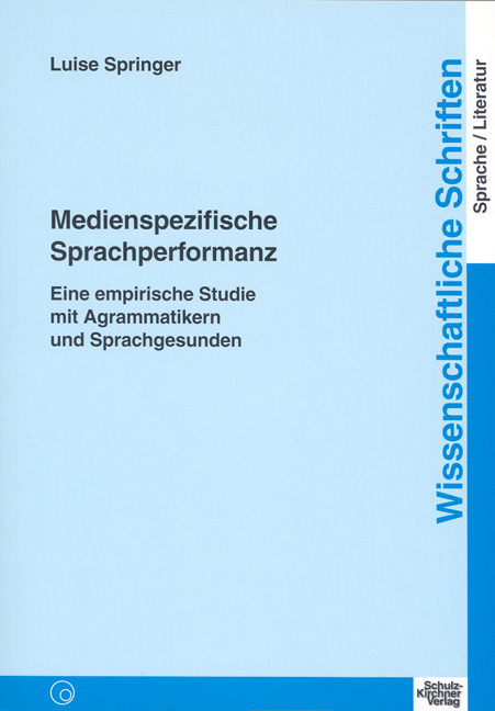 Medienspezifische Sprachperformanz - Luise Springer