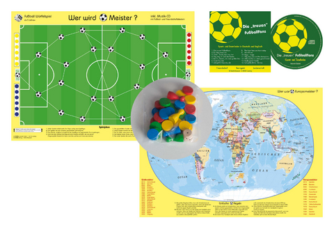 Fußball-Würfelspiel "Wer wird Meister?" - Heinrich Stiefel