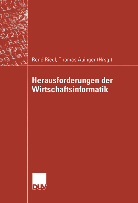 Herausforderungen der Wirtschaftsinformatik - 