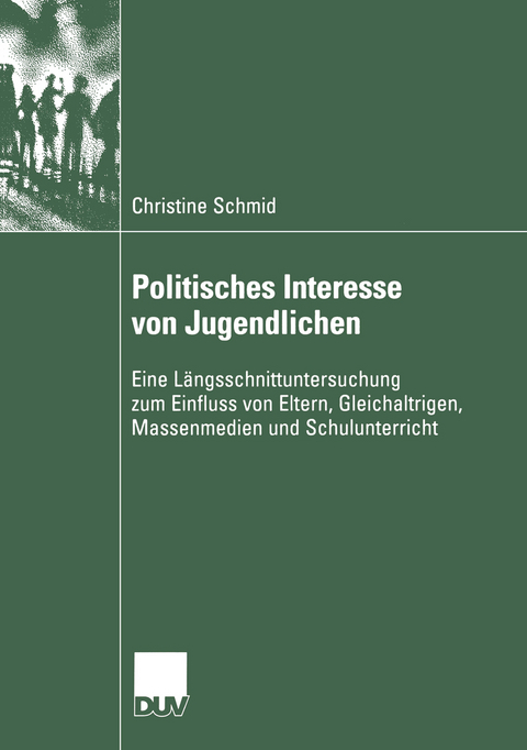 Politisches Interesse von Jugendlichen - Christine Schmid