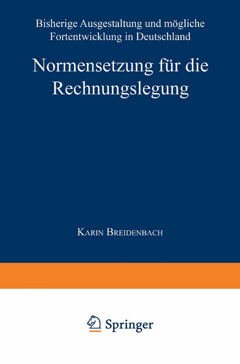 Normensetzung für die Rechnungslegung