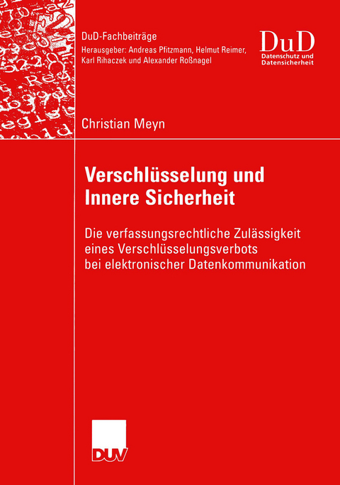 Verschlüsselung und Innere Sicherheit - Christian Meyn