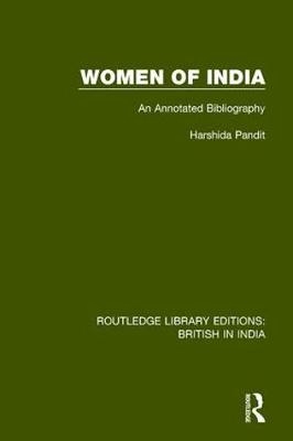 Women of India -  Harshida Pandit