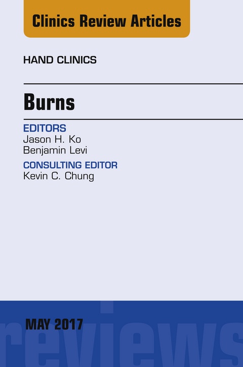 Burns, An Issue of Hand Clinics -  Jason H. Ko,  Benjamin Levi