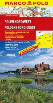 MARCO POLO Karte Polen Blatt 1 Polen Nordwest 1:300 000