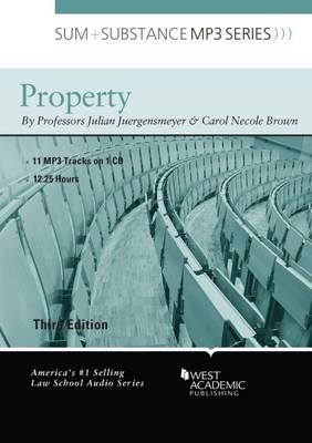 Sum and Substance Audio on Property - Julian Conrad Juergensmeyer, Carol Necole Brown