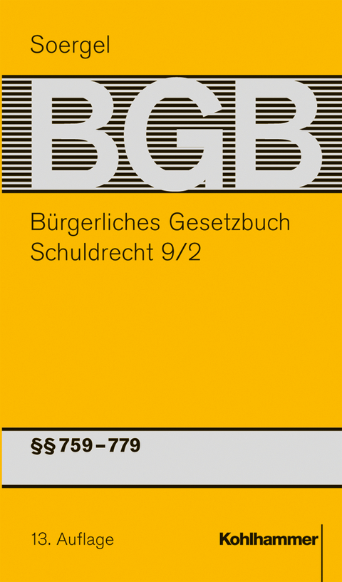 Bürgerliches Gesetzbuch mit Einführungsgesetz und Nebengesetzen (BGB) - Peter Gröschler, Michael Matthiessen, Franz Häuser