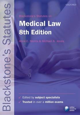 Blackstone's Statutes on Medical Law - 