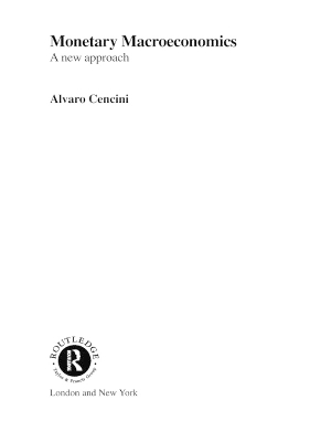 Monetary Macroeconomics - Alvaro Cencini