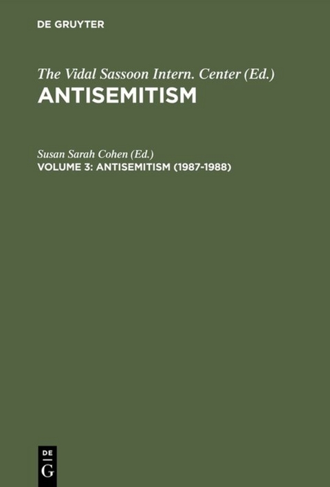 Antisemitism / 1987–1988 - 