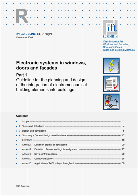 ift-Guideline EL-01Engl/1 -  ift Rosenheim GmbH