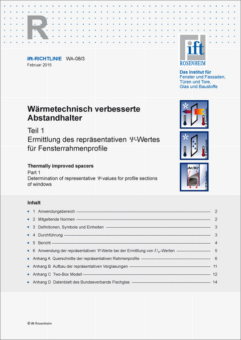 ift-Richtlinie WA-08/3 - 