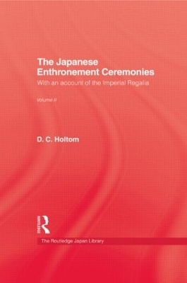 Japanese Enthronement Ceremonies - D.C. Holtom