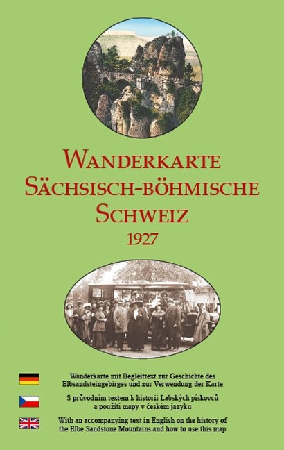 Wanderkarte Sächsisch-Böhmische Schweiz 1927 - Michael Schmidt