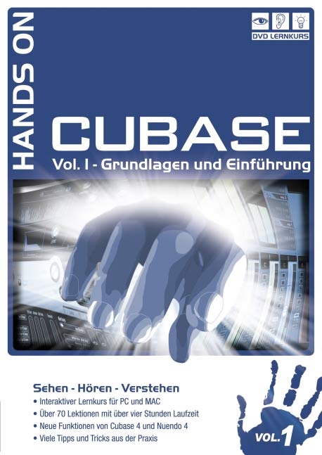 Lernkurs Hands On Cubase Vol.1 - Werner Feindert, Gavin Lucas