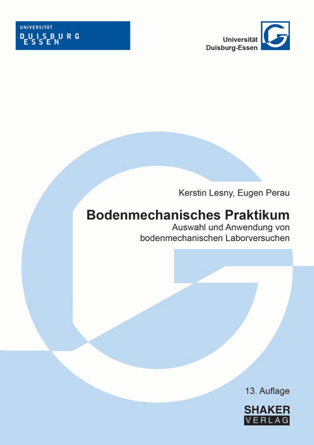 Bodenmechanisches Praktikum - Kerstin Lesny, Eugen Perau