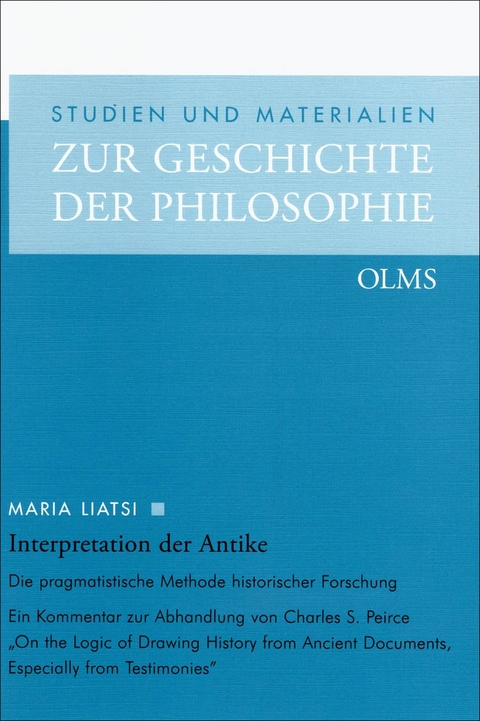 Interpretation der Antike - Maria Liatsi