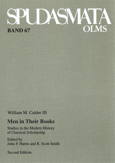 Men in Their Books - William M III Calder