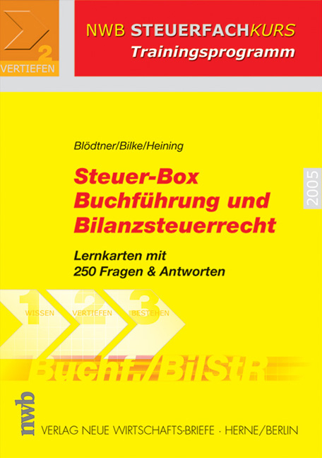 Steuer-Box Buchführung und Bilanzsteuerrecht - Wolfgang Blödtner, Kurt Bilke, Rudolf Heining